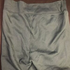 Aerie Offline 5” Real Me Crossover Bike Shorts Sycamore Green Work Out Womens XL